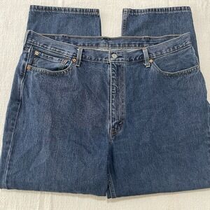 Levis 550 Jeans Men's 42x30 Blue Baggy Tapered Leg Medium Wash Denim Y2k